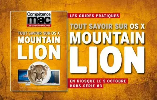 Compétence Mac spécial Mountain Lion en kiosque ce vendredi