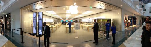 Ouverture de l'AppleStore Val d'Europe ce matin