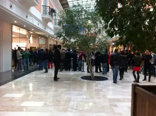 Ouverture de l'AppleStore Val d'Europe ce matin