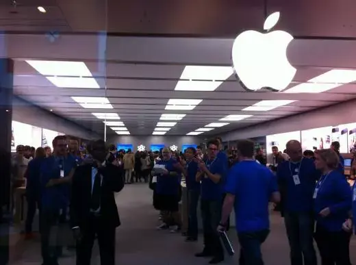 Ouverture de l'AppleStore Val d'Europe ce matin