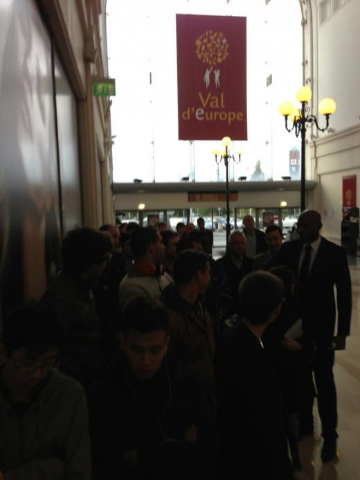 Ouverture de l'AppleStore Val d'Europe ce matin