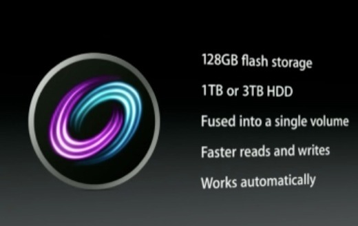 Apple annonce FusionDrive, un mix SSD et disque à plateaux