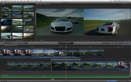 Motion, compressor accompagnent la mise à jour de Final Cut Pro X