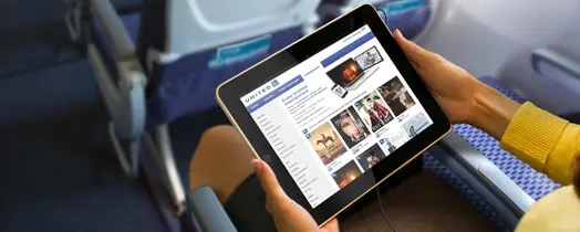 Films et vidéos en streaming pour iOS dans les vols United Airlines