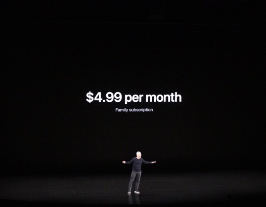 #keynote : Apple TV+ sera lancé le 1er novembre pour 4,99 euros par mois