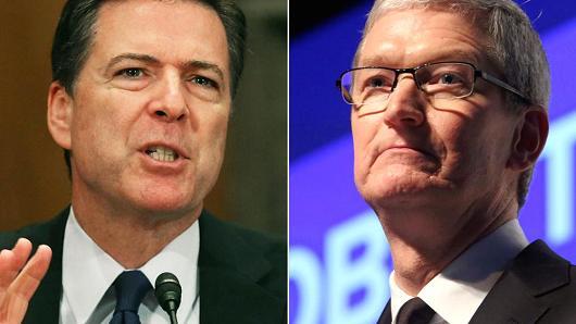 Tim Cook ne voit pas "la noirceur du monde", contrairement au FBI, tacle Comey dans son livre