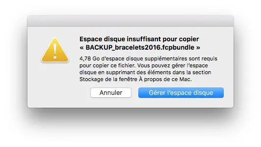 macOS Sierra : le bureau dans le Cloud et un outil pour gérer le stockage (prise en main)