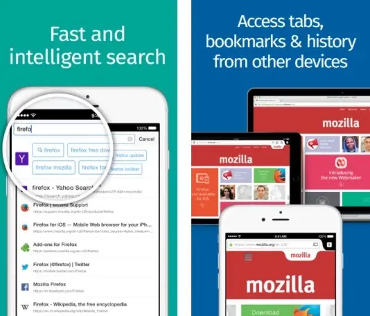 Firefox se met à jour sur iOS et permet de choisir une application de messagerie préférée