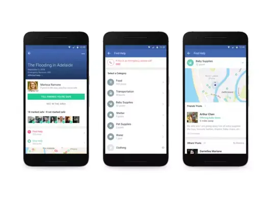 Facebook lance "community help" pour proposer de l’aide en cas de crise (safety check)