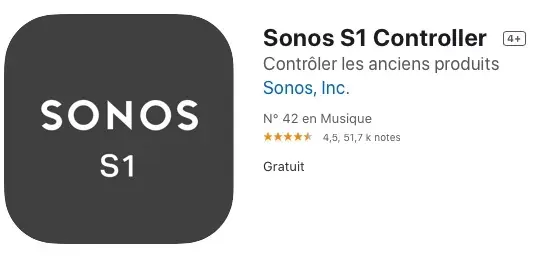 L'application Sonos devient "S1" avec la sortie officielle de la nouvelle version "S2"