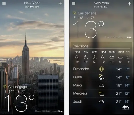 Yahoo Mail iPad et Yahoo Météo disponibles