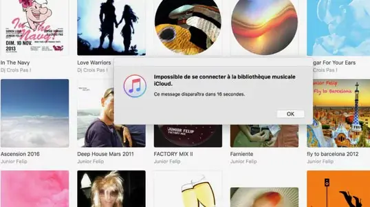 iCloud Music Library en rade chez de nombreux utilisateurs