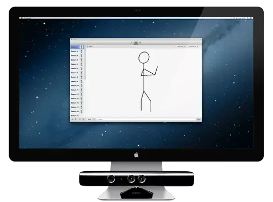 Un logiciel qui permet de piloter votre Mac avec Kinect