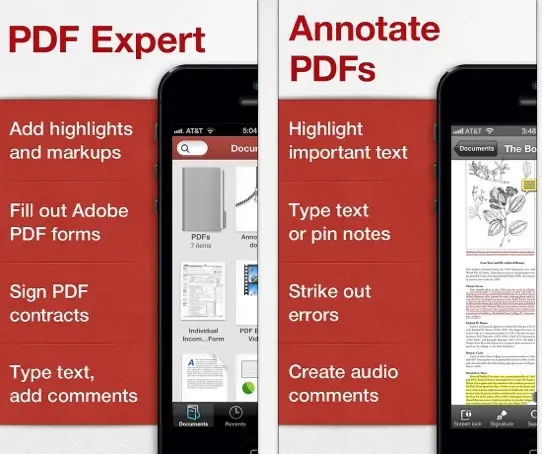 PDF Expert, la trousse à outils PDF pour iPhone, est gratuite