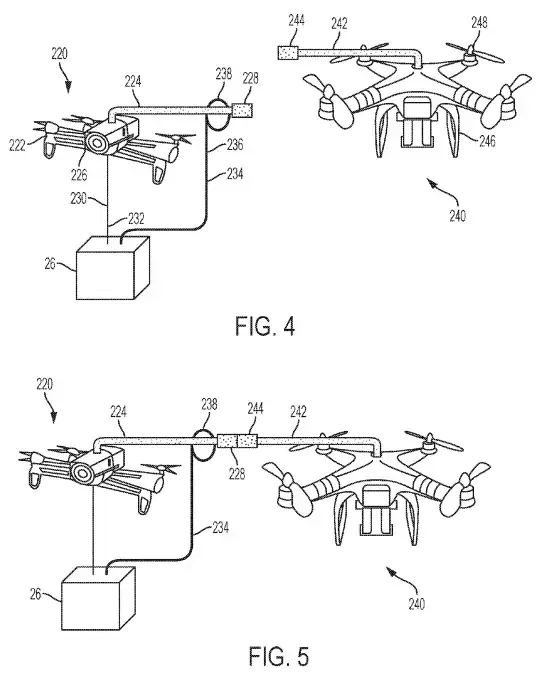 Les futurs drones d'Amazon se relaieront en plein ciel pour leurs livraisons