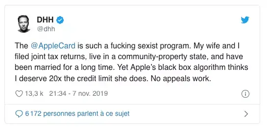 Scandale : l'Apple Card ferait-elle preuve de discrimination envers les femmes ?