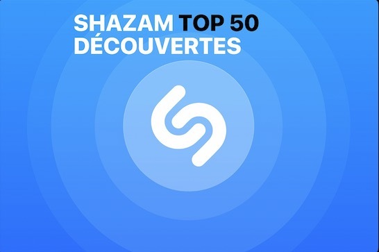 Apple lance la liste de lecture Shazam Top 50 Découvertes