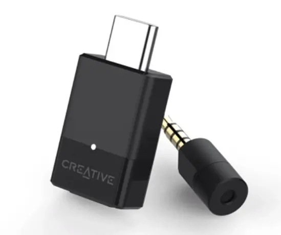 Creative : un dongle Bluetooth USB-C avec sélecteur de codec