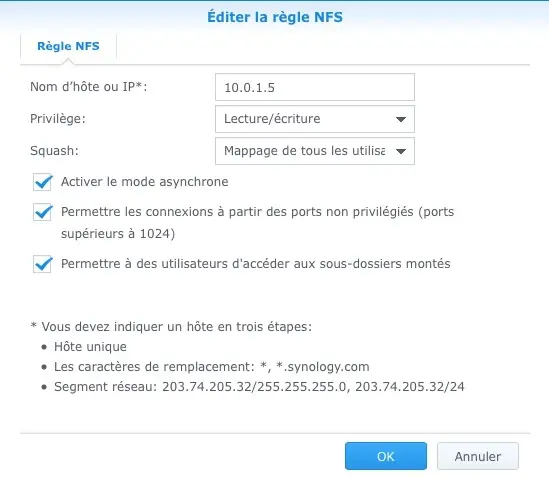 Astuce : ouvrir les bibliothèques Final Cut Pro depuis un NAS Synology avec NFS