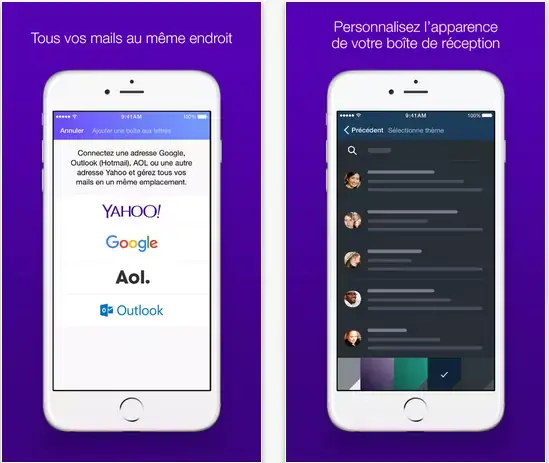 La messagerie Yahoo! fonctionne avec tous les mails (des concurrents)