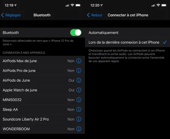 AirPods/Pro/Max : comment désactiver la bascule automatique entre les appareils