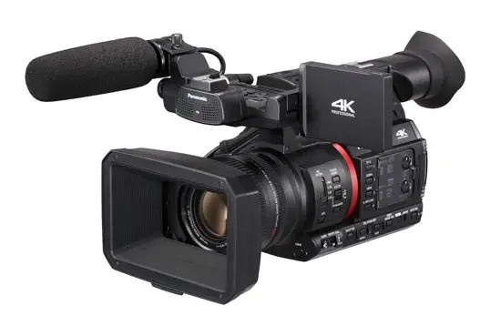 Le nouveau caméscope de poing 4K de Panasonic filme en HEVC (4k 60p)