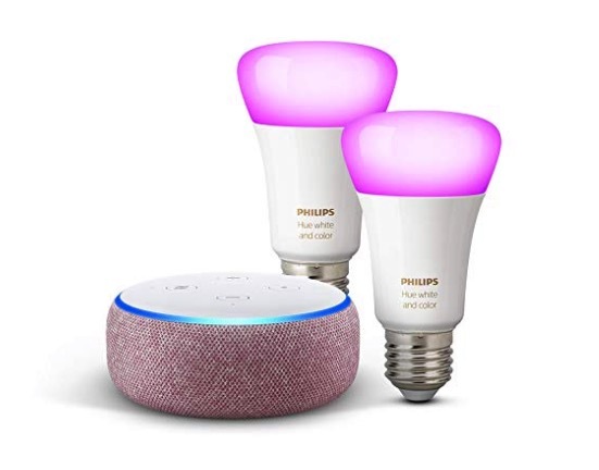 #CyberMonday : des offres couplant les Echo avec des ampoules Philips Hue dès 69€