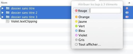 Mavericks : supprimer/remplacer rapidement un "tag" sur un ou plusieurs fichiers