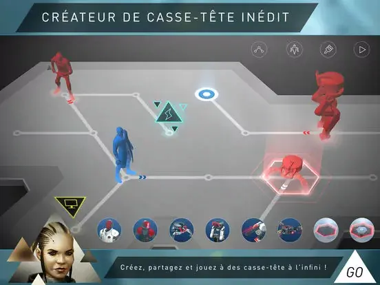 Deus Ex Go permet de créer ses propres niveaux