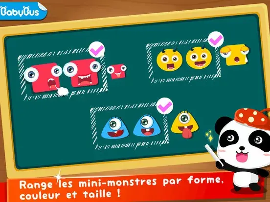 Trois jeux gratuits pour les enfants sur iOS : trier des formes, fabriquer du papier etc