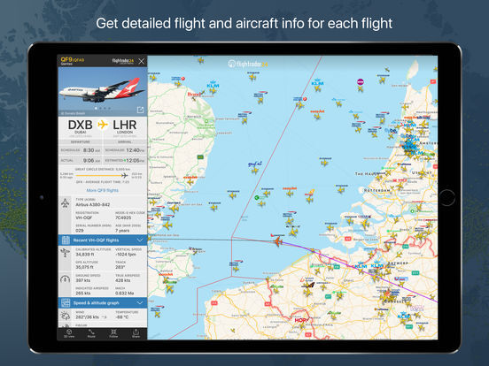 L'app Flightradar24 gagne des fonctionnalités et choisit à son tour l'abonnement