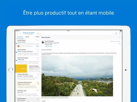 Outlook iOS modifie l’apparence des conversations et simplifie la lecture