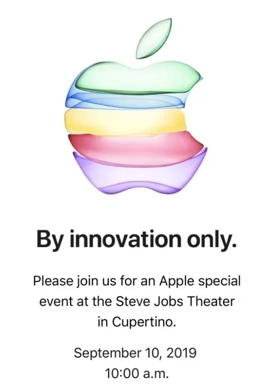 Apple : la keynote aura bien lieu le 10 septembre