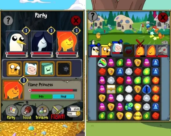 Adventure Time et Puzzle Quest seront réunis cet été sur iOS