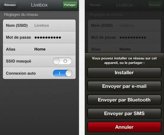 Cloud wifi pour échanger facilement vos clefs Wi-Fi depuis iOS est gratuit