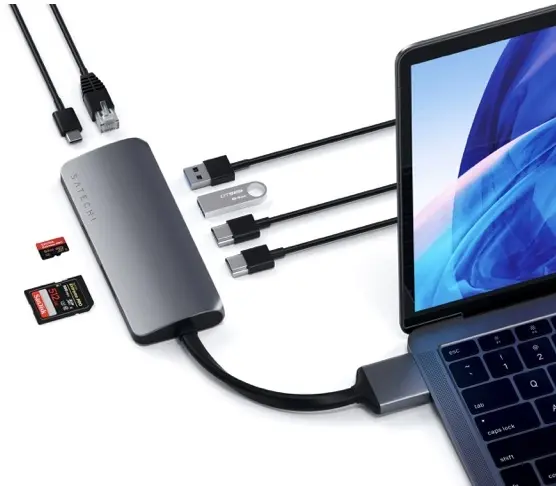 Satechi propose un hub double USB-C avec deux ports HDMI 4K (dont un à 60 Hz)