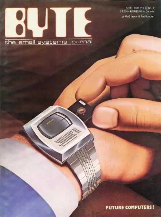 L'image du jour : en 1981, on rêvait déjà de l'iWatch ! #archeologeek