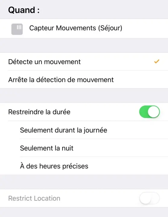 HomeKit : iOS 11 ajoute des options d'automatisation à l'application Maison