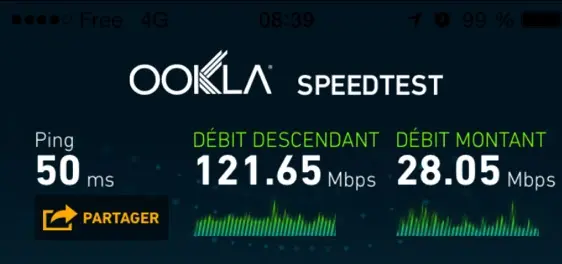iPhone 6 et 4G :  plus de 15Mo/s ! (envoyez-nous vos tests de débit !)