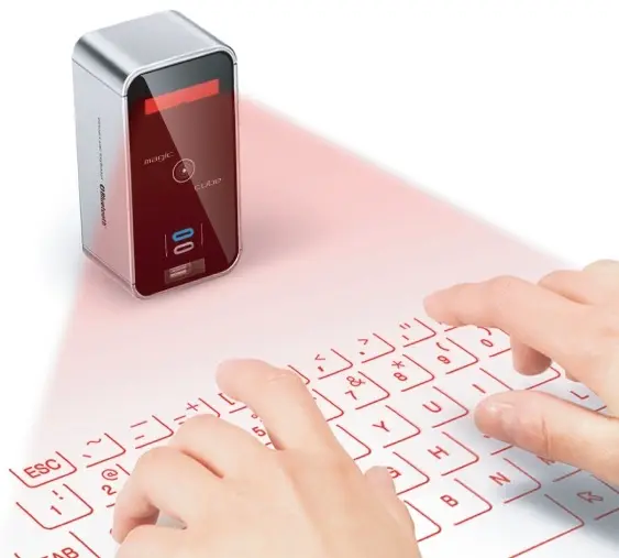 Le Celluon Magic Cube projette un clavier virtuel sur votre table !