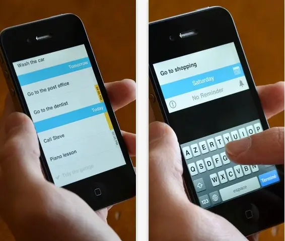 Task, gestionnaire de tâches, gratuit pour iPhone