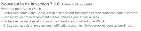 Les apps compatibles Apple Watch sont déjà sur l'App Store