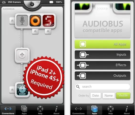 Audiobus, le système de routage audio inter-applications, vendu -50% sur iOS