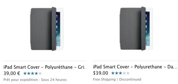 Apple va arrêter les Smart Case/Cover pour iPad classique