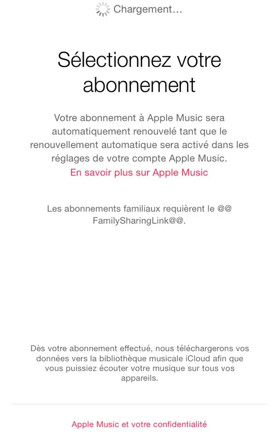 L'image du jour : Apple Music fait son apparition dans la quatrième bêta d'iOS 8.4