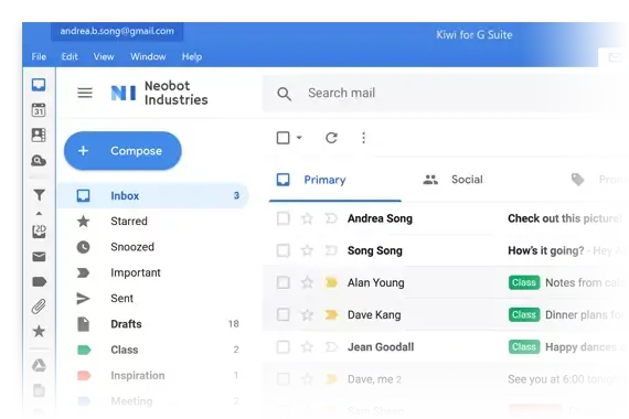 Kiwi pour G Suite : nouvelle interface, recherche Google Cloud et intégrations tierces