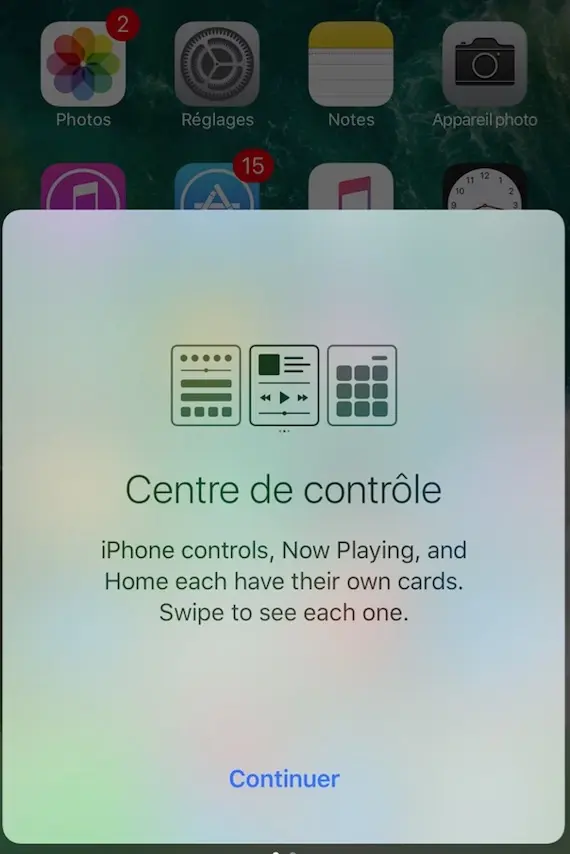 iOS 10 Beta 4 : de nouveaux smileys et un tuto pour le centre de contrôle