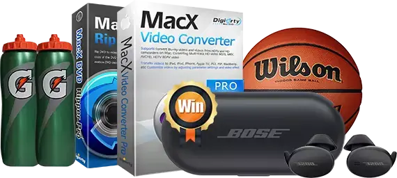 -60% sur MacX Video Converter Pro et -40% sur MacX DVD Ripper Pro + des cadeaux