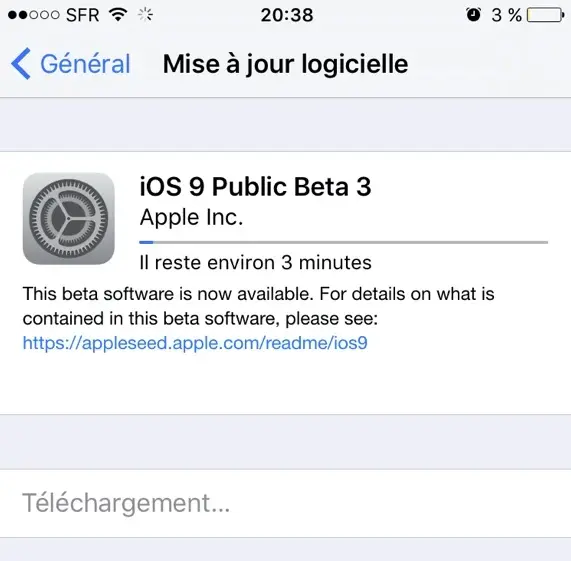 iOS 9 : la beta 3 publique est également de sortie !