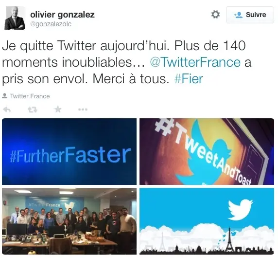 Twitter France n'a plus de patron